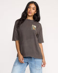 Daydream Away T-Shirt - Off Black
